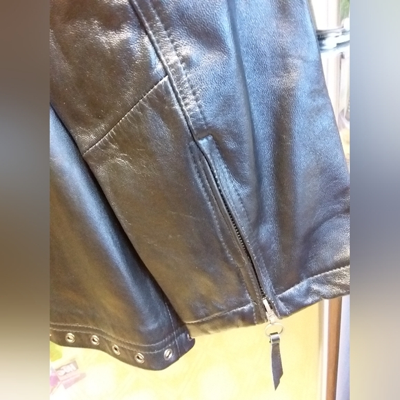 Bradley bayou genuine leather jacket Black size XL - Picture 4 of 4